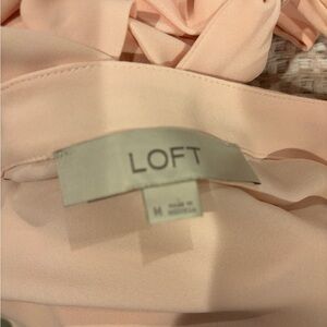 LOFT Light Blush Pink Flowing Women's Blouse